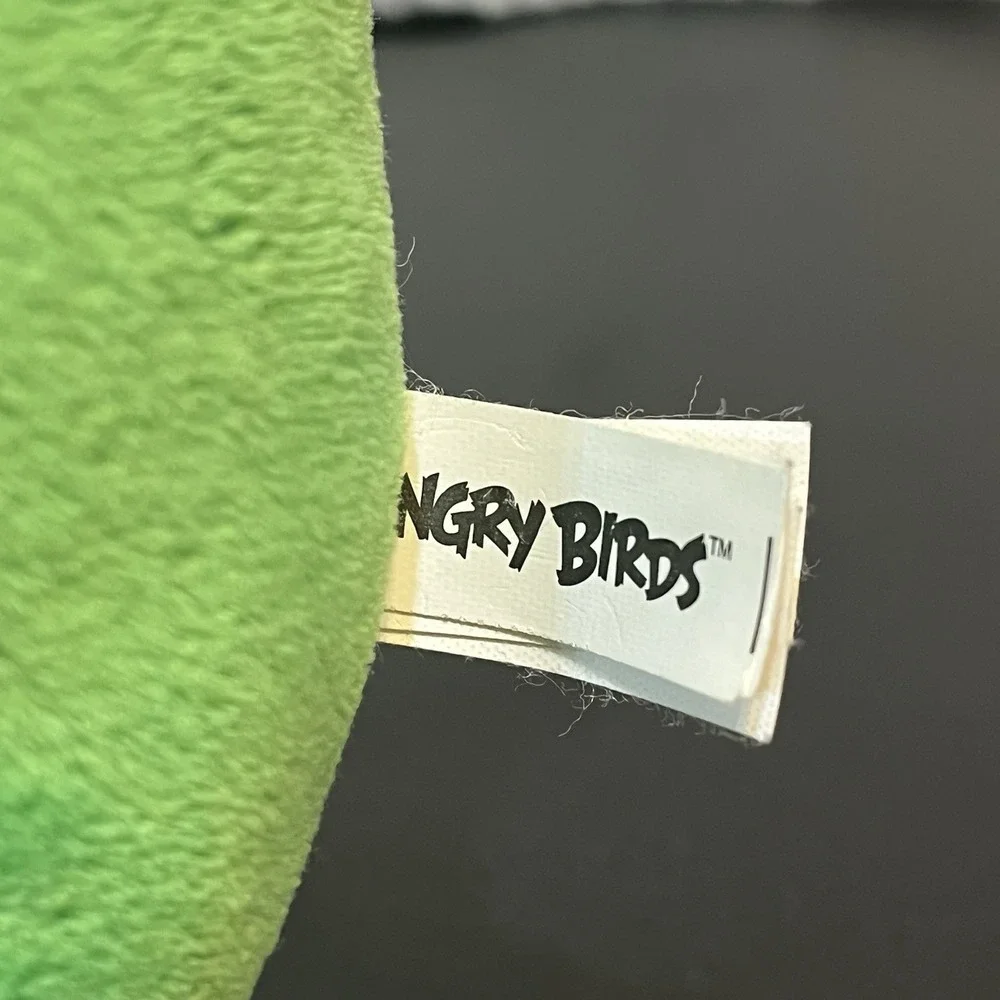 Angry Birds Green Pig Plush King Leonard Rovio Movie No Sound Bearded 2017 Toy